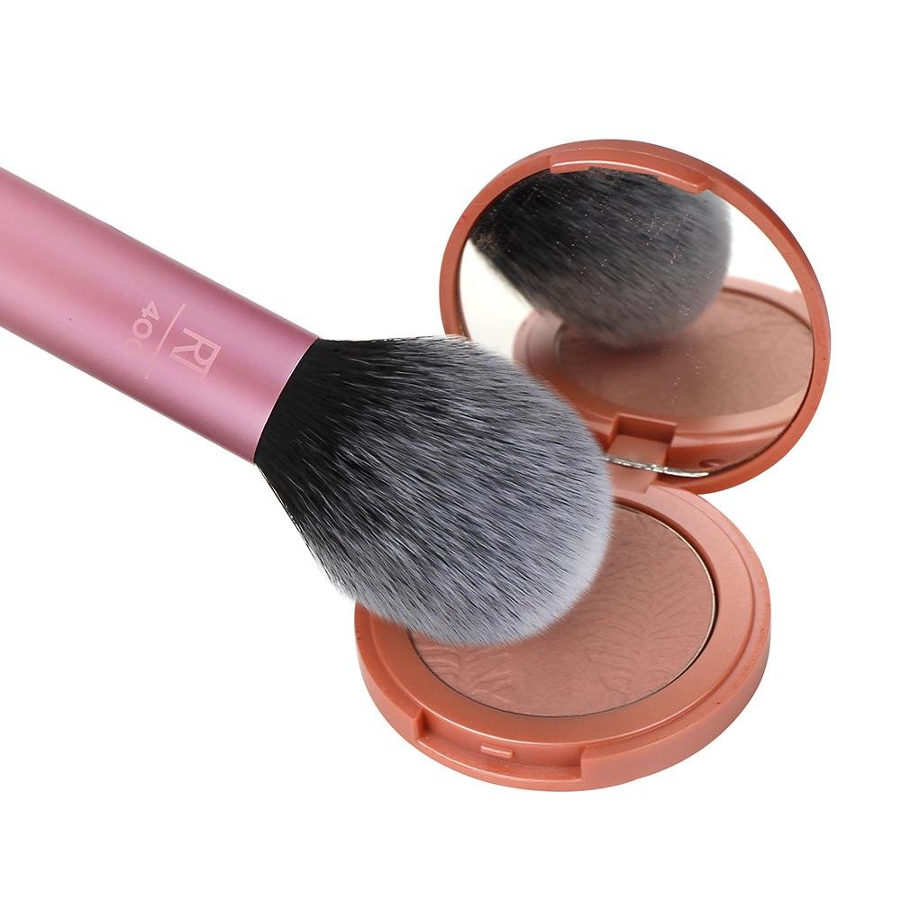 Real Techniques Ultra Plush Pincel para Blush Rosa ÚNICO 3