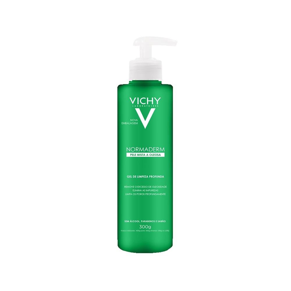 Kit Facial Vichy Normaderm - Gel de Limpeza Profunda e Gel Refil 240 g ÚNICO 2