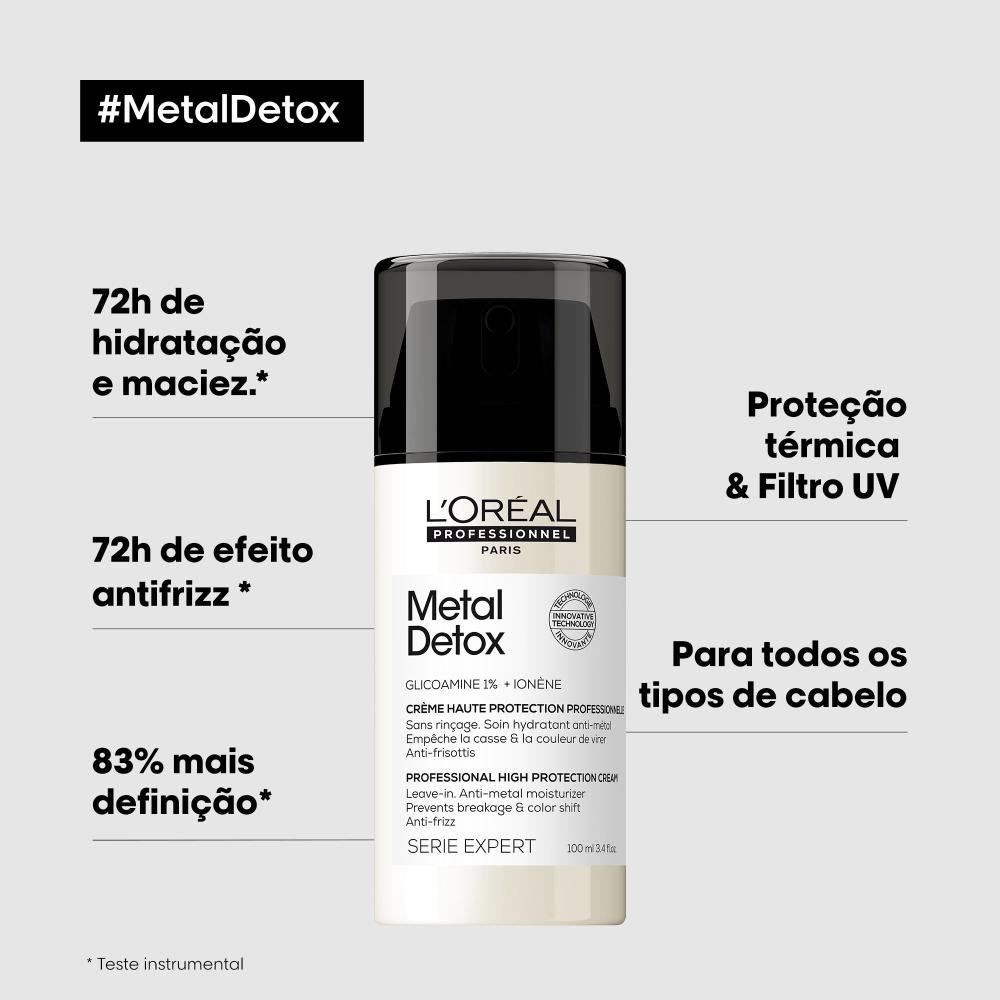 L'Oréal Professionnel Serie Expert Metal Detox Leave-In 100Ml 100ml 6
