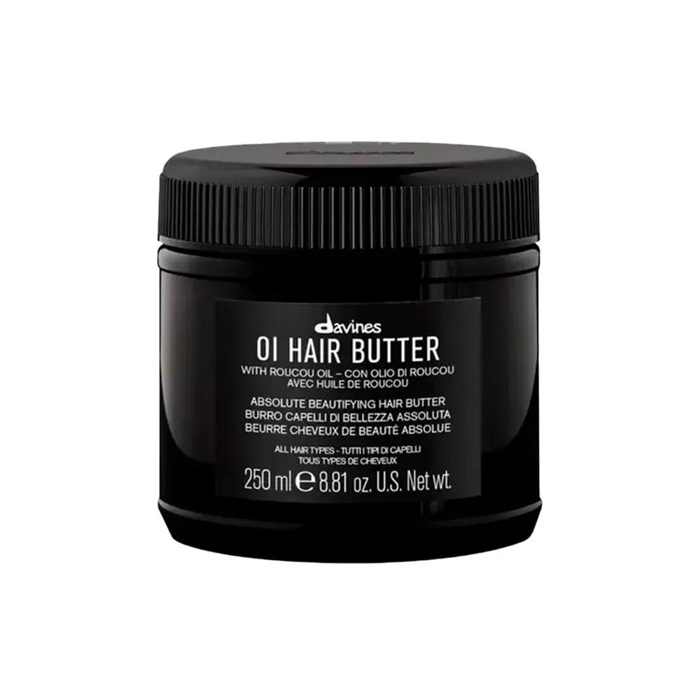 Kit Davines Oi - Shampoo e Máscara de Nutrição e Leave-in ÚNICO 4