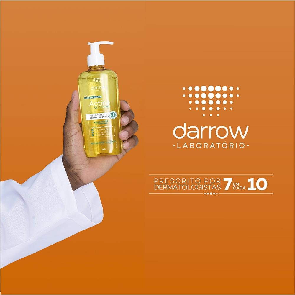 Darrow Actine Oil Control Gel de Limpeza Facial 240g 240g 11