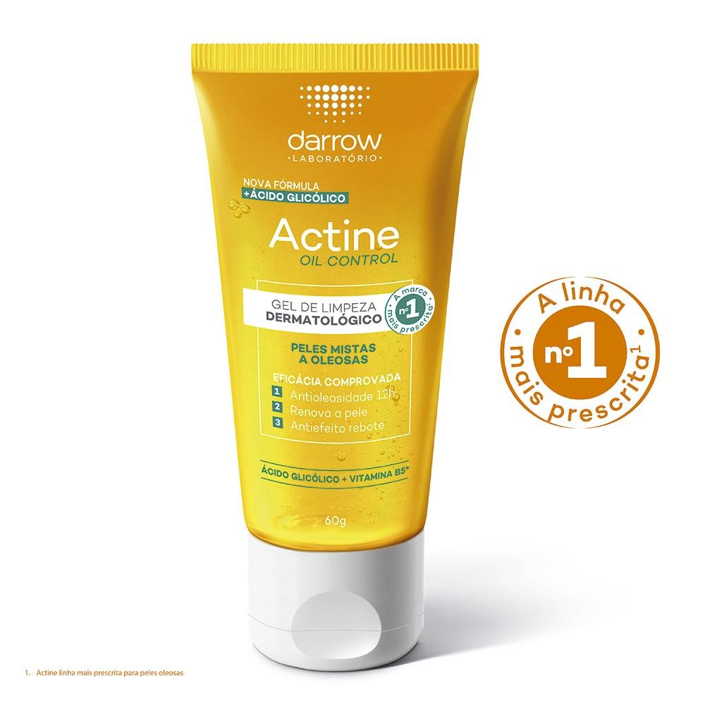 Darrow Actine Oil Control Gel de Limpeza Facial 60g 60g 3