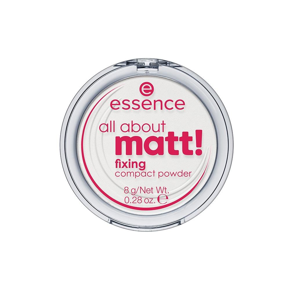 Essence All About Matt! Translúcido Pó Compacto Matte 8g 8g 2