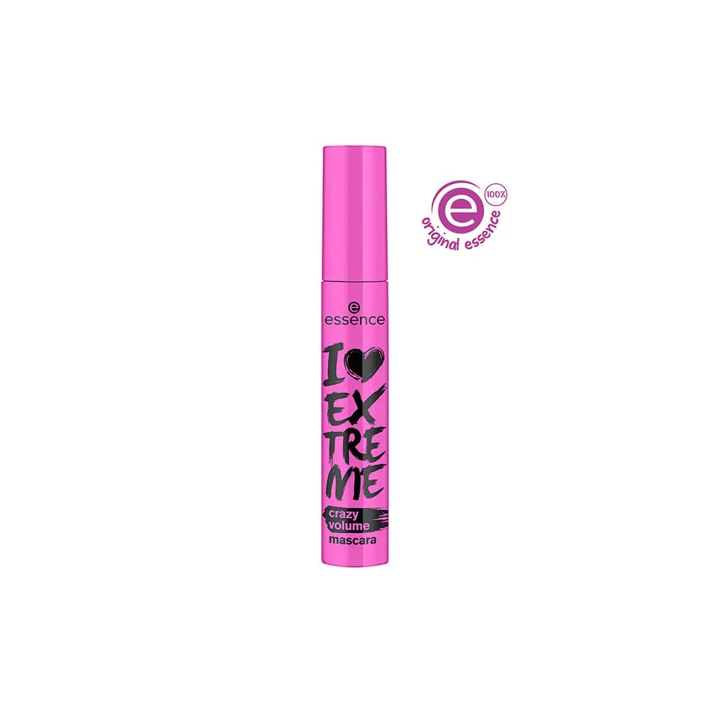 ESSENCE I LOVE EXTREME CRAZY VOLUME PRETA MÁSCARA PARA CÍLIOS 12ML Preto 2