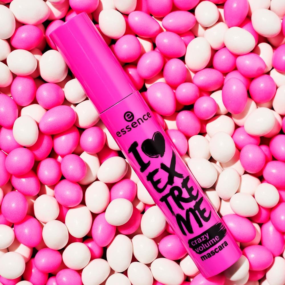 ESSENCE I LOVE EXTREME CRAZY VOLUME PRETA MÁSCARA PARA CÍLIOS 12ML Preto 7