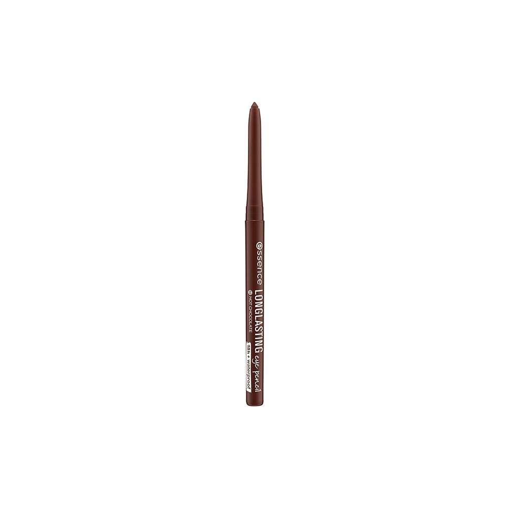 Essence Long Lasting 02 Hot Chocolate Lápis de Olho Cremoso Matte 28g 02 Hot Chocolate 2