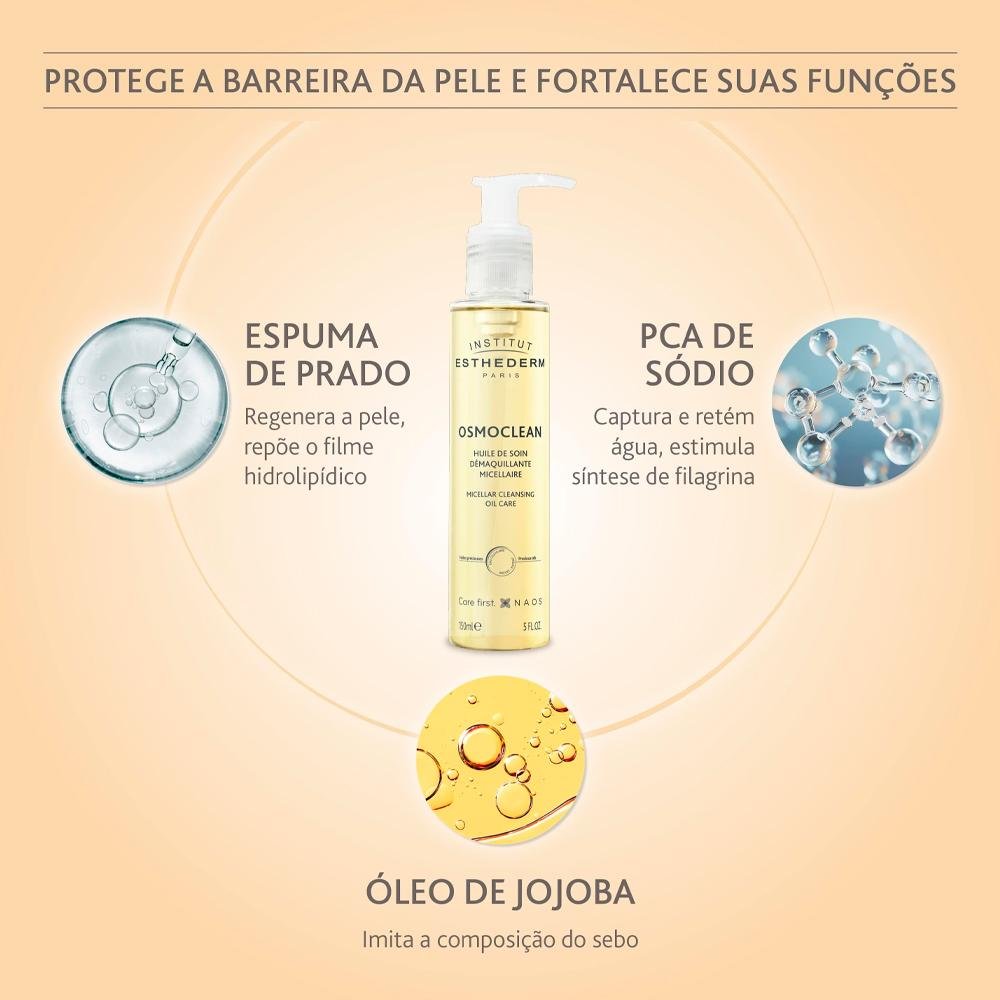 Esthederm Osmoclean Óleo Demaquilante 150ml 150ml 3