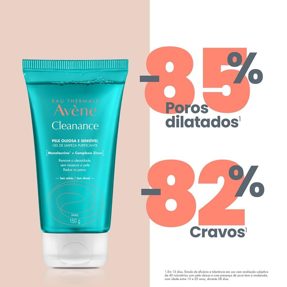 Avène Cleanance Gel Facial de Limpeza 150g 150g 4