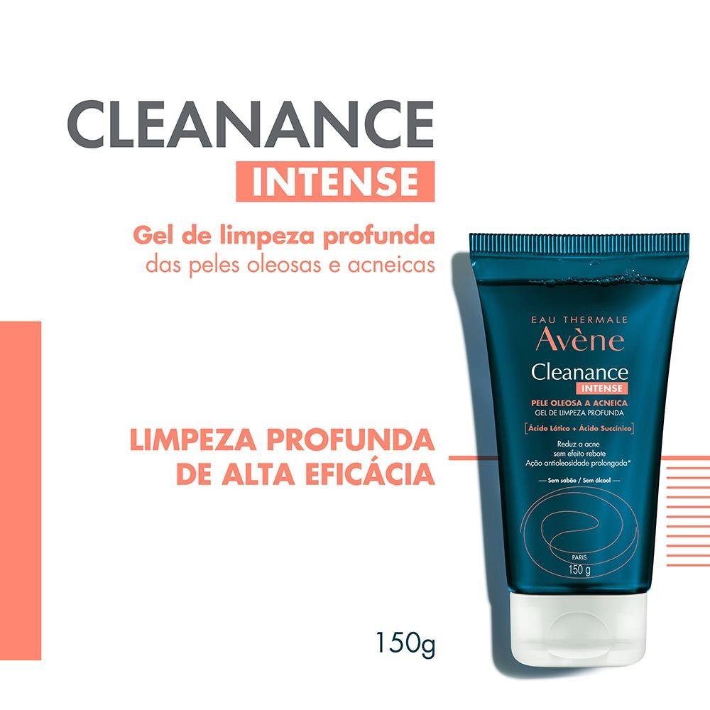 Avène Cleanance Intense Gel Facial de Limpeza Profunda 150g 150g 2