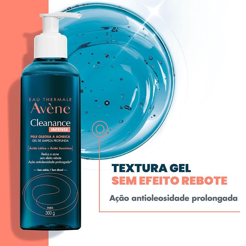 Avène Cleanance Intense Gel Facial de Limpeza Profunda 150g 150g 5