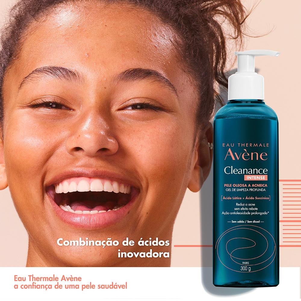 Avène Cleanance Intense Gel Facial de Limpeza Profunda Refil 240g 240g 3