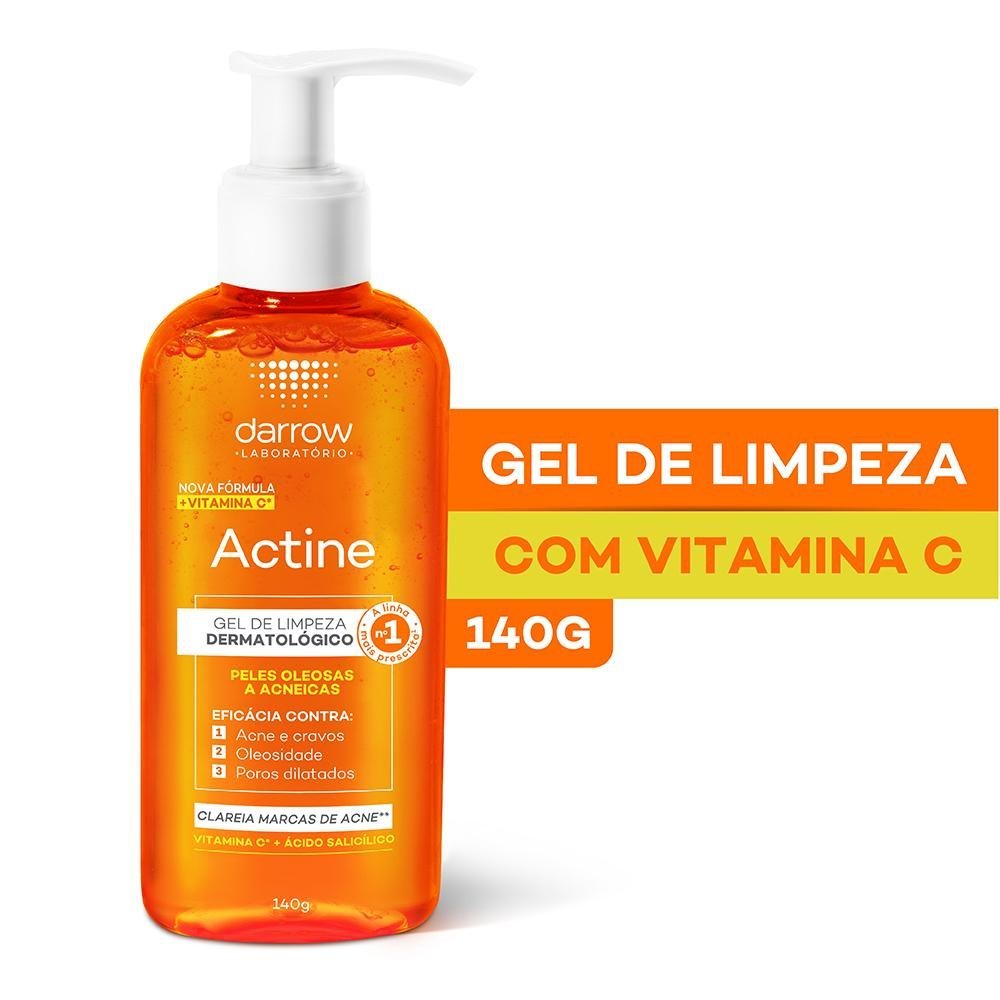 Darrow Actine Gel Facial de Limpeza 140g 140g 2