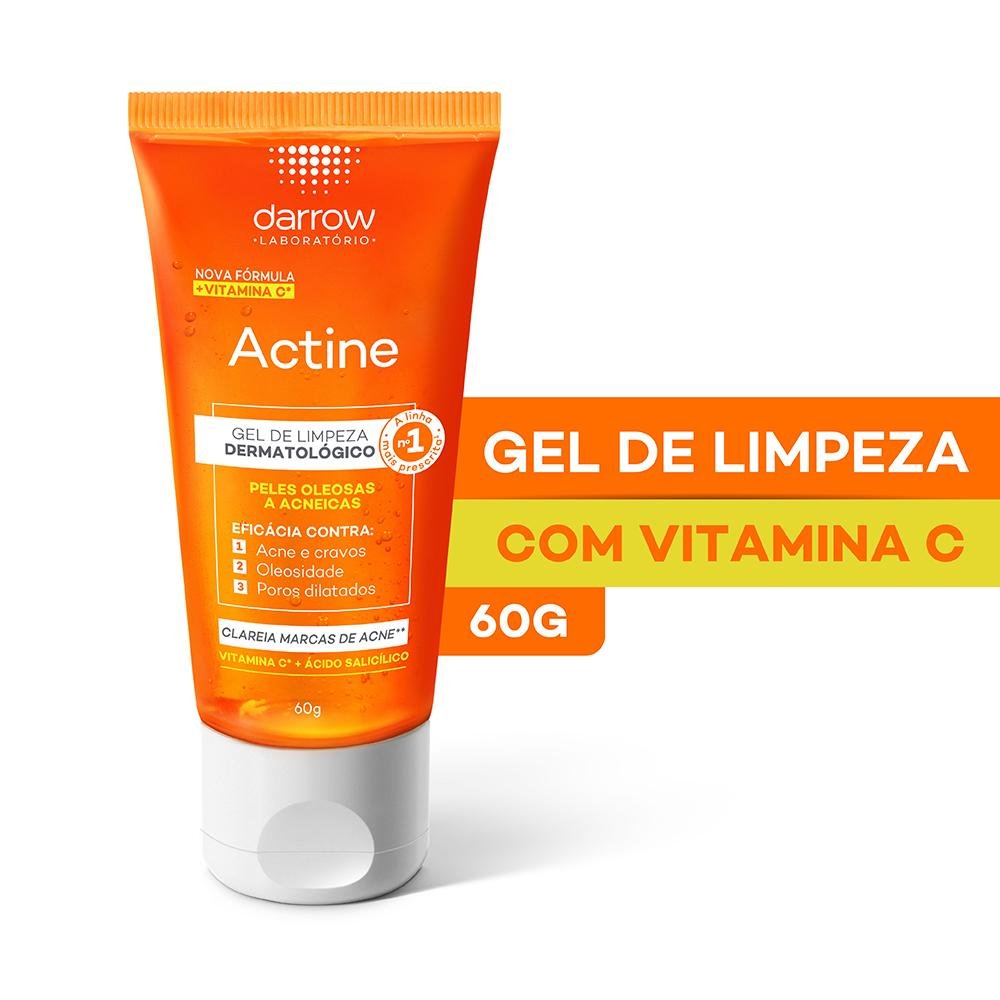 Darrow Actine Gel Facial de Limpeza 60g 60g 2