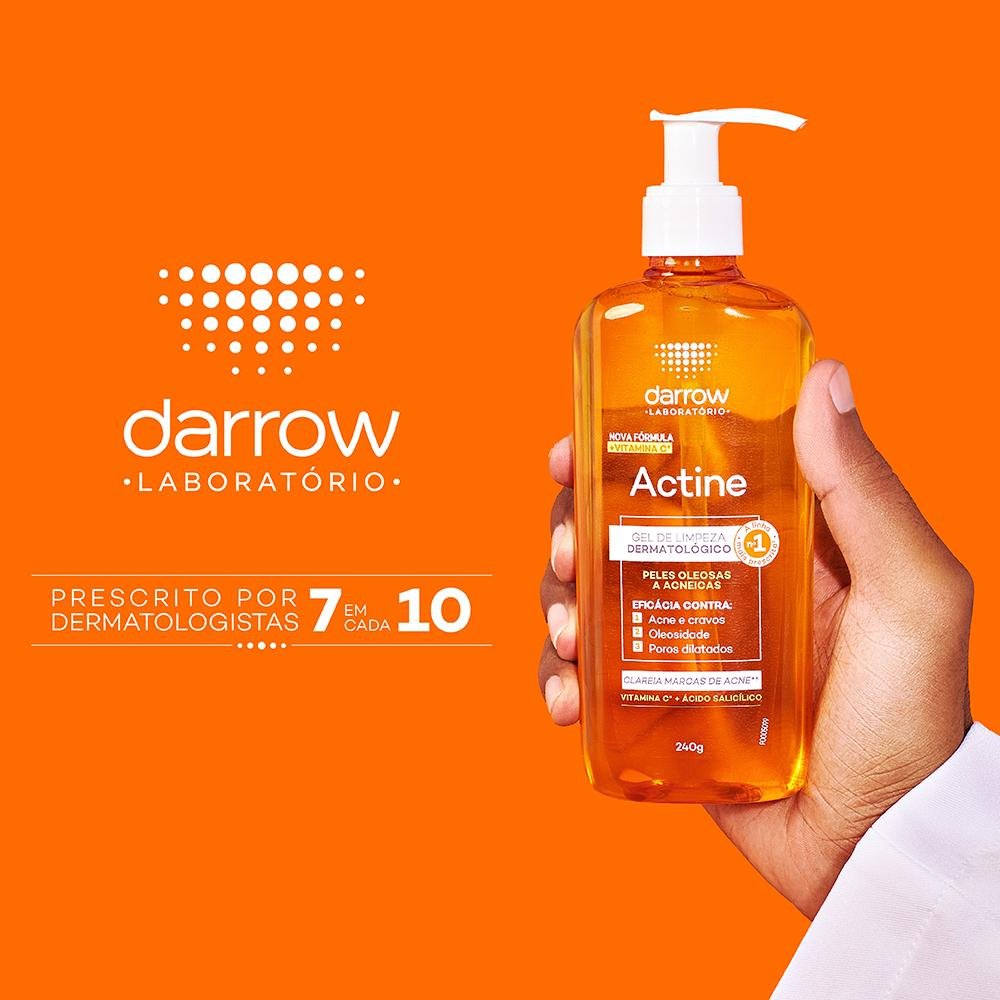 Darrow Actine Gel Facial de Limpeza 60g 60g 10