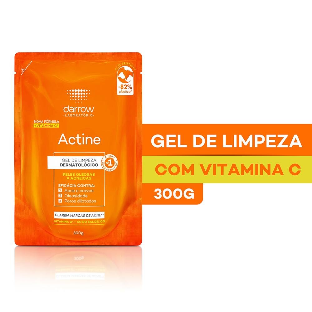 Darrow Actine Gel Facial de Limpeza Refil 300g 300g 2