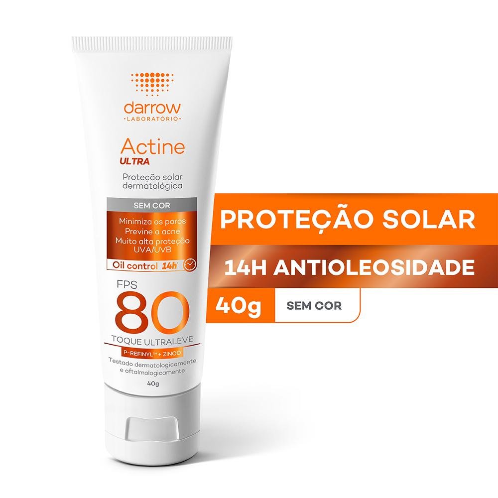 Darrow Actine Ultra FPS80 Protetor Solar Facial 40g 40g 2
