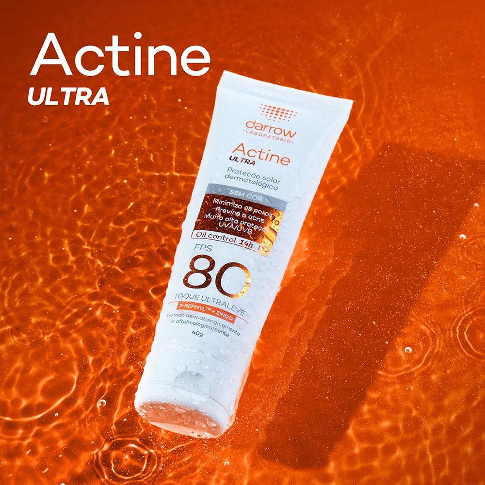Darrow Actine Ultra FPS80 Protetor Solar Facial 40g 40g 6