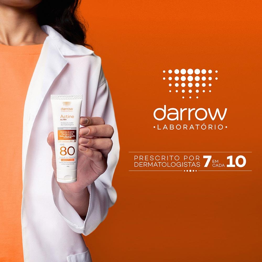 Darrow Actine Ultra FPS80 Protetor Solar Facial 40g 40g 10