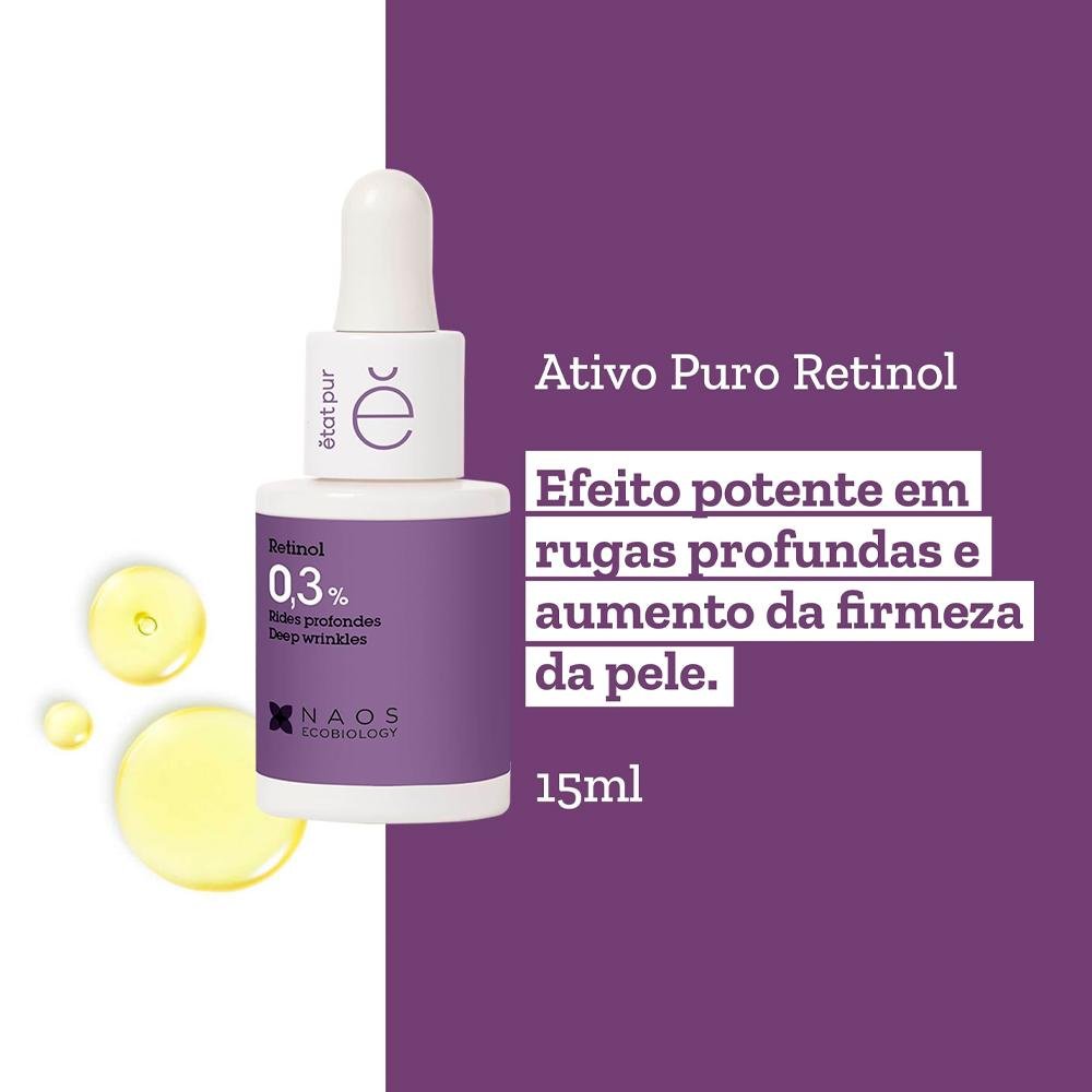 Etat Pur Pure Actives Sérum Facial Anti-Idade Retinol 15ml 15ml 2
