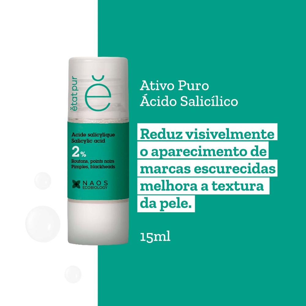 Etat Pur Pure Actives Anti-Idade Ácido Salicílico 15ml 15ml 2
