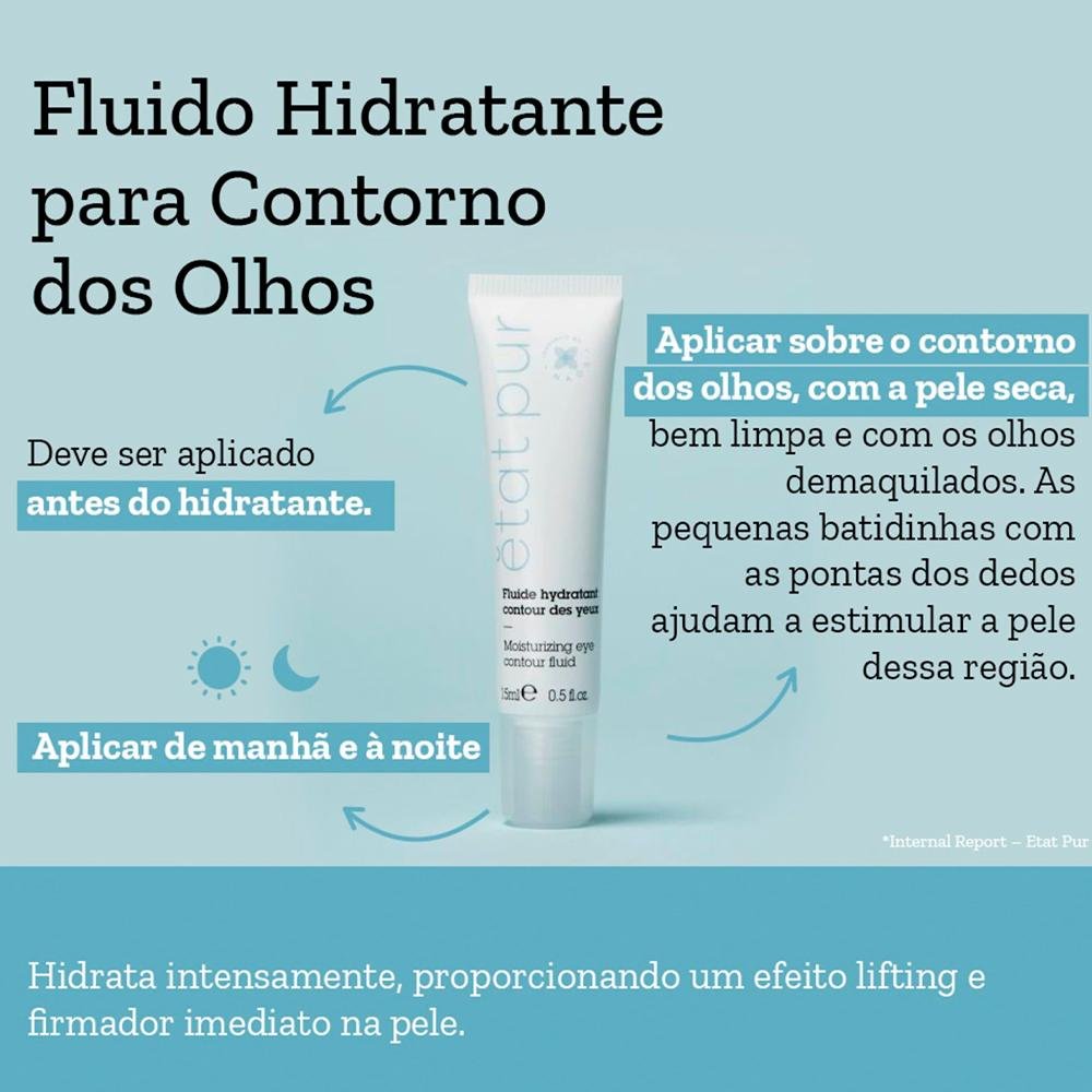 Etat Pur Pure Skin Care Fluído o Contorno Olhos 15ml 15ml 6