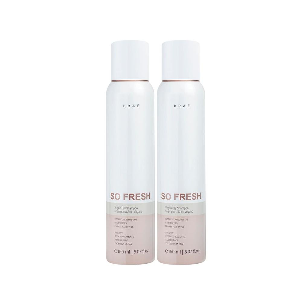 Kit Braé So Fresh Shampoo A Seco 2X150ml