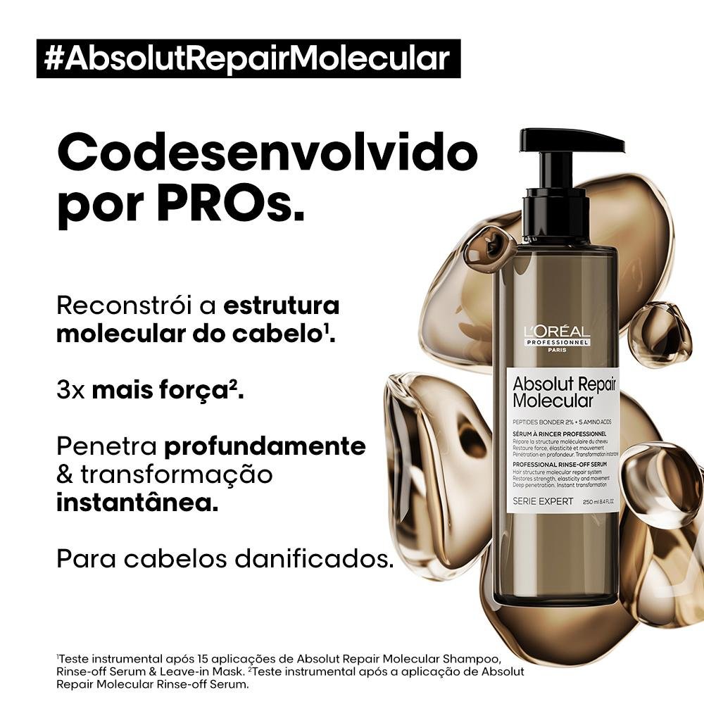 L'Oréal Professionnel Absolut Repair Molecular Sérum Capilar 250Ml 250ml 7