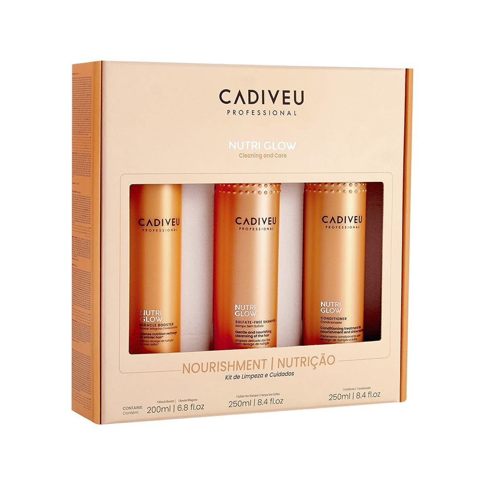 Kit Cadiveu Nutri Glow e Ganhe Kit Cadiveu Essentials Bye Bye Frizz ÚNICO 2