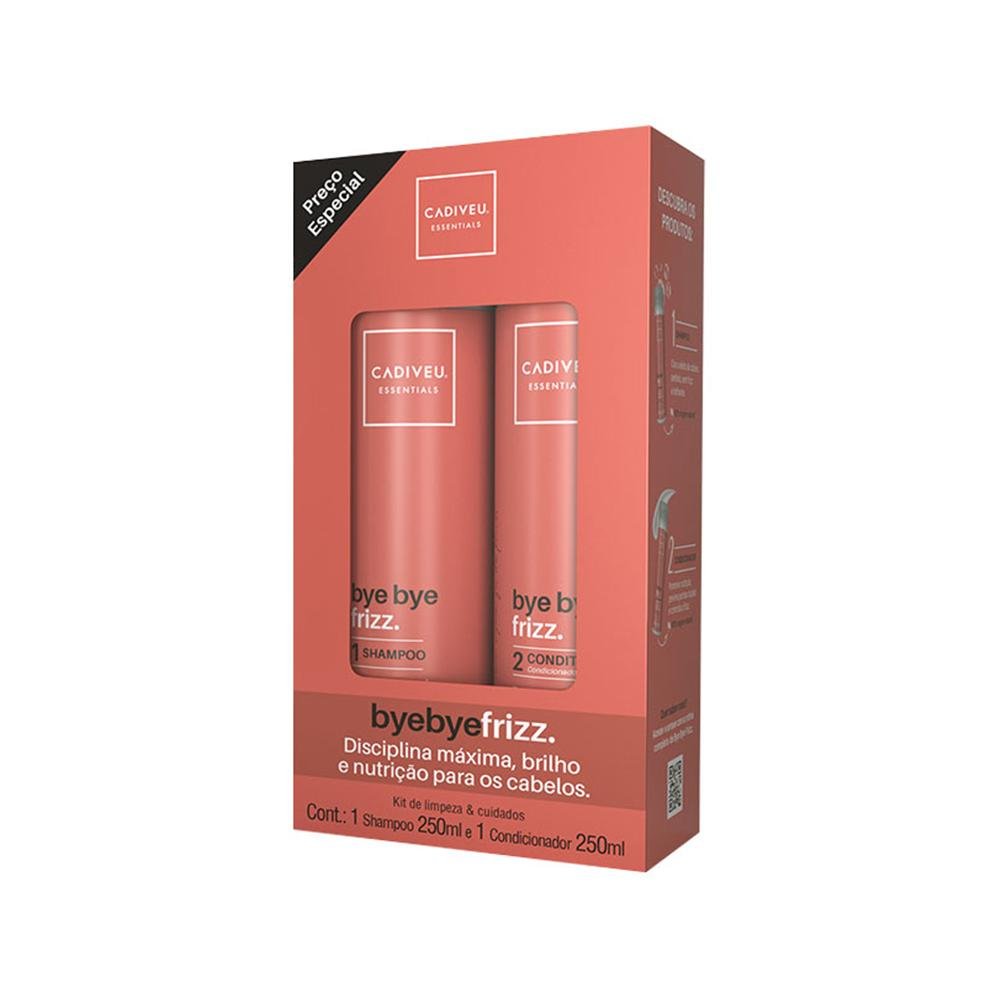 Kit Cadiveu Nutri Glow e Ganhe Kit Cadiveu Essentials Bye Bye Frizz ÚNICO 3
