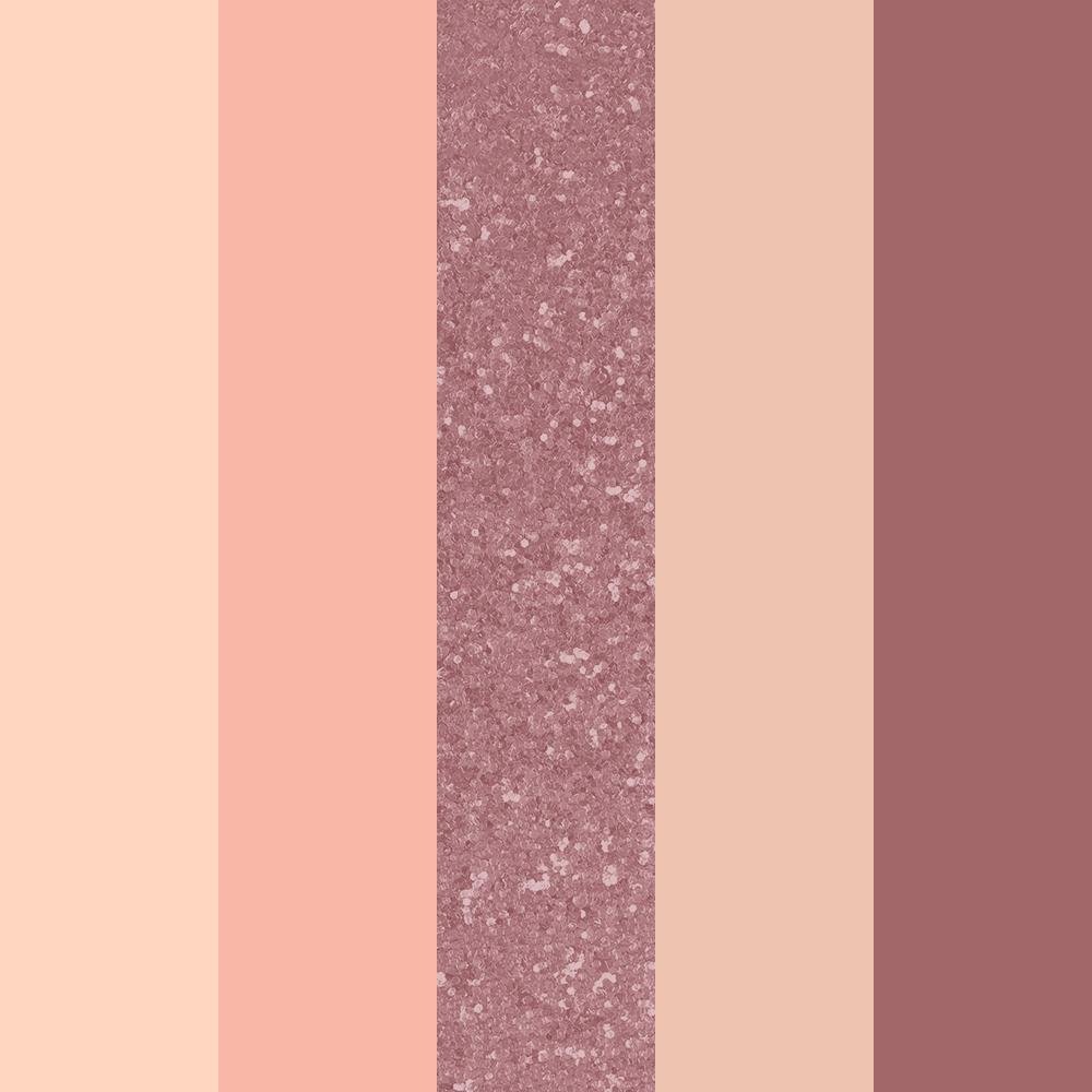 Vult Essentials Rose 5 Shades Paleta de Sombra em Pó 3g ÚNICO 3