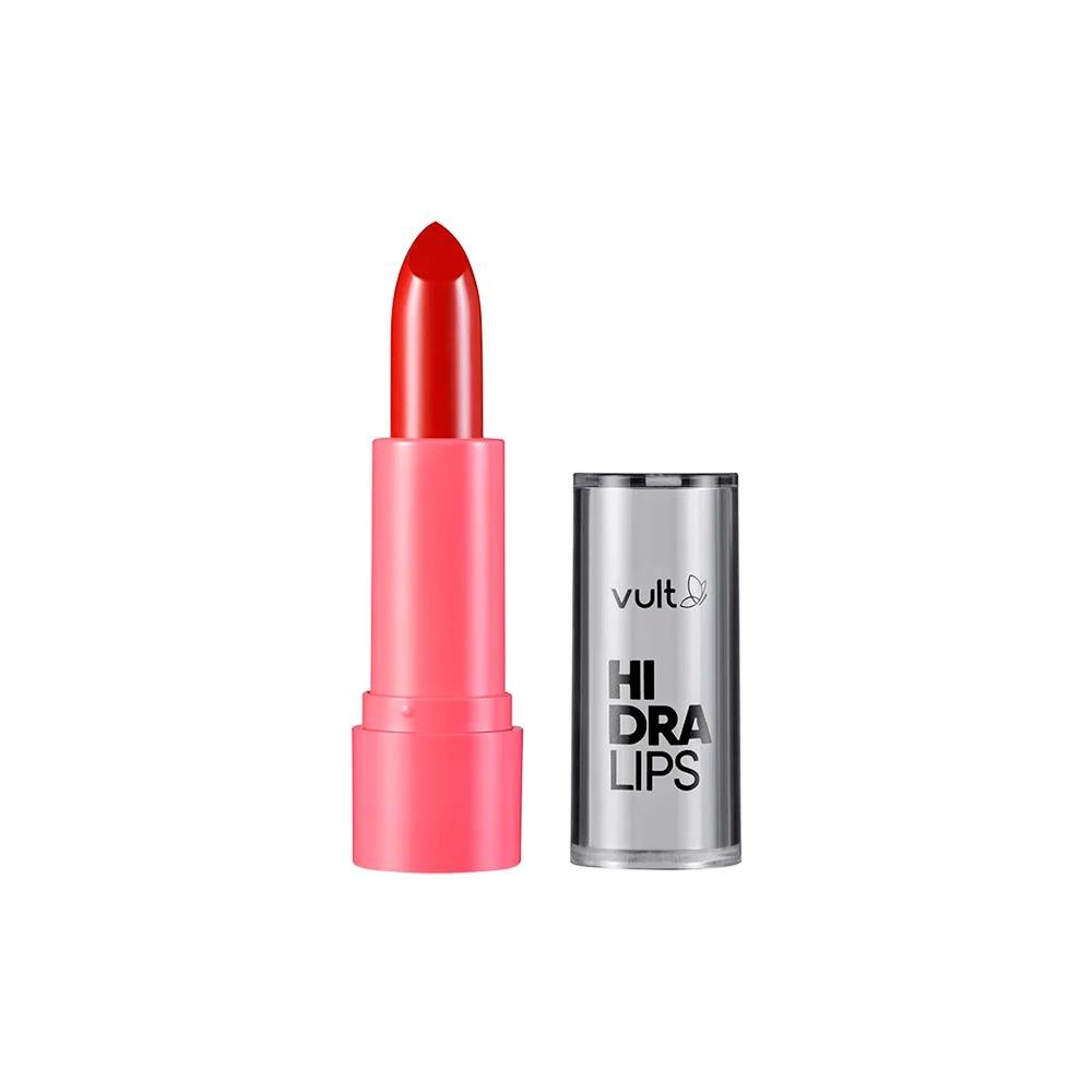 Vult Hidra Lips 09 Vermelho Puro Batom Cremoso Matte 3,6g Vermelho 1