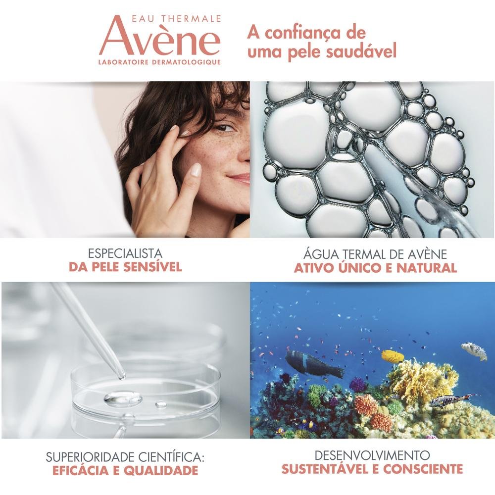 Avène Cleanance UV Protetor Solar Facial FPS70 Tom 3 Médio Escuro 40g 40g 12