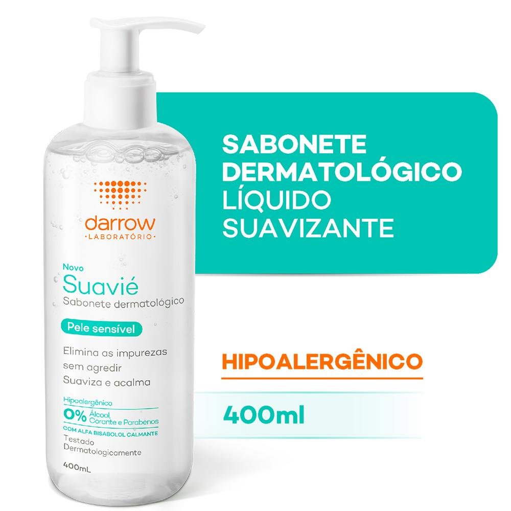 Darrow Suavié Sabonete Líquido Facial para Pele Sensível 400ml 400ml 2