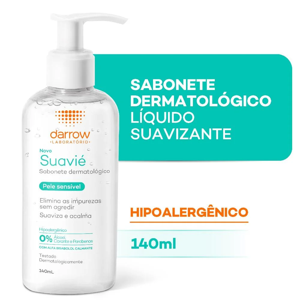 Darrow Suavié Sabonete Líquido Facial para Pele Sensível 140ml 140ml 2