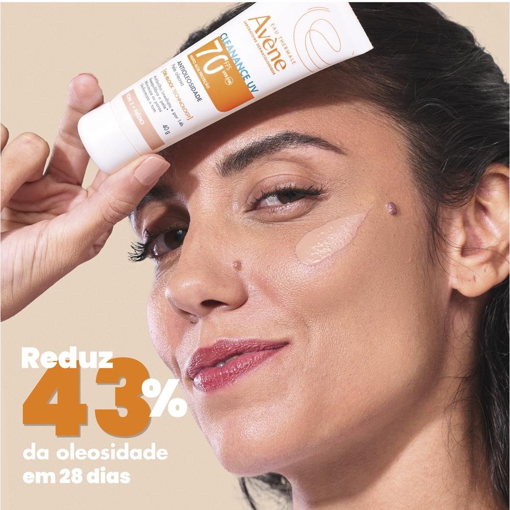Avène Cleanance UV Protetor Solar Facial FPS70 Tom 2 Médio 40g Tom 2 Médio 5