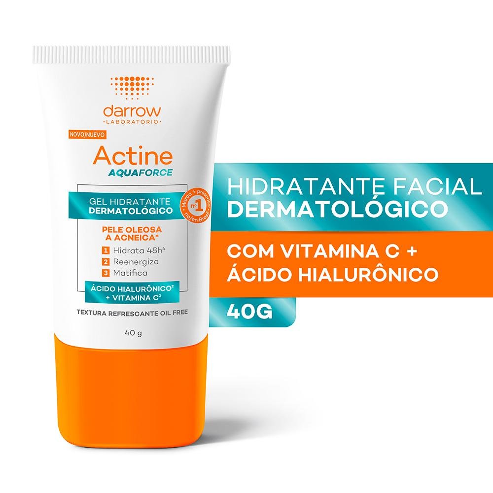 Darrow Actine Aquaforce Gel Hidratante Facial 40g 40g 2