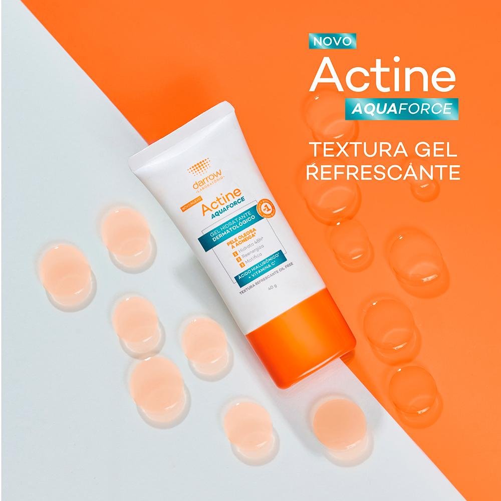 Darrow Actine Aquaforce Gel Hidratante Facial 40g 40g 8
