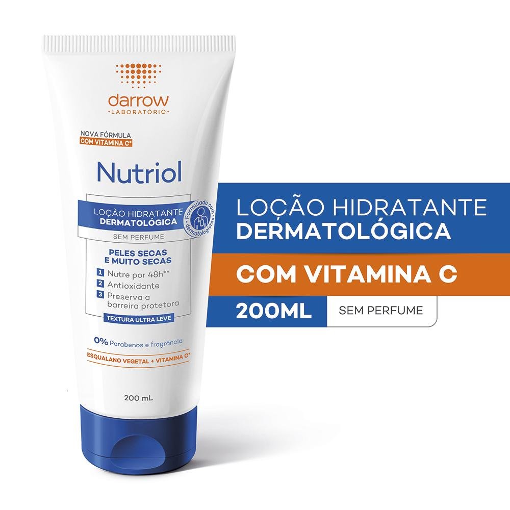 Darrow Nutriol Loção Hidratante Corporal Sem Perfume 200ml 200ml 2