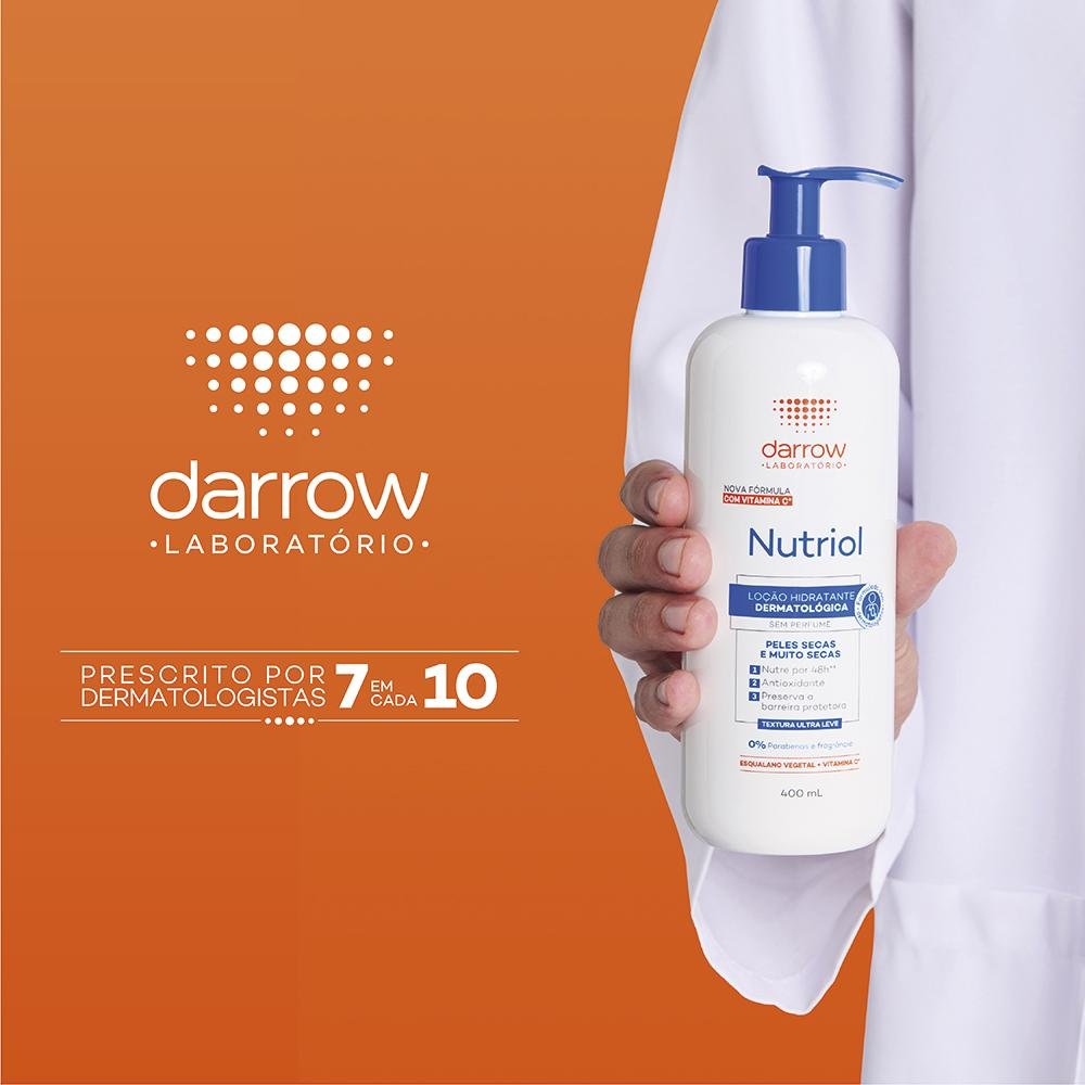 Darrow Nutriol Loção Hidratante Corporal Sem Perfume 200ml 200ml 9