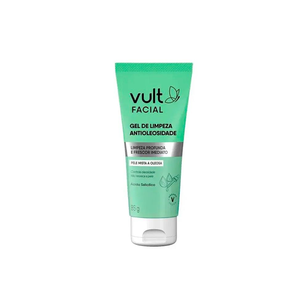 Vult Gel de Limpeza Facial Antioleosidade 85g