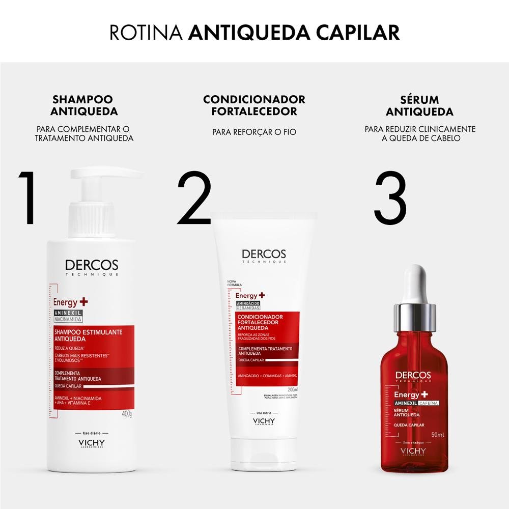 Vichy Dercos Energy+ Shampoo 400g 400g 4