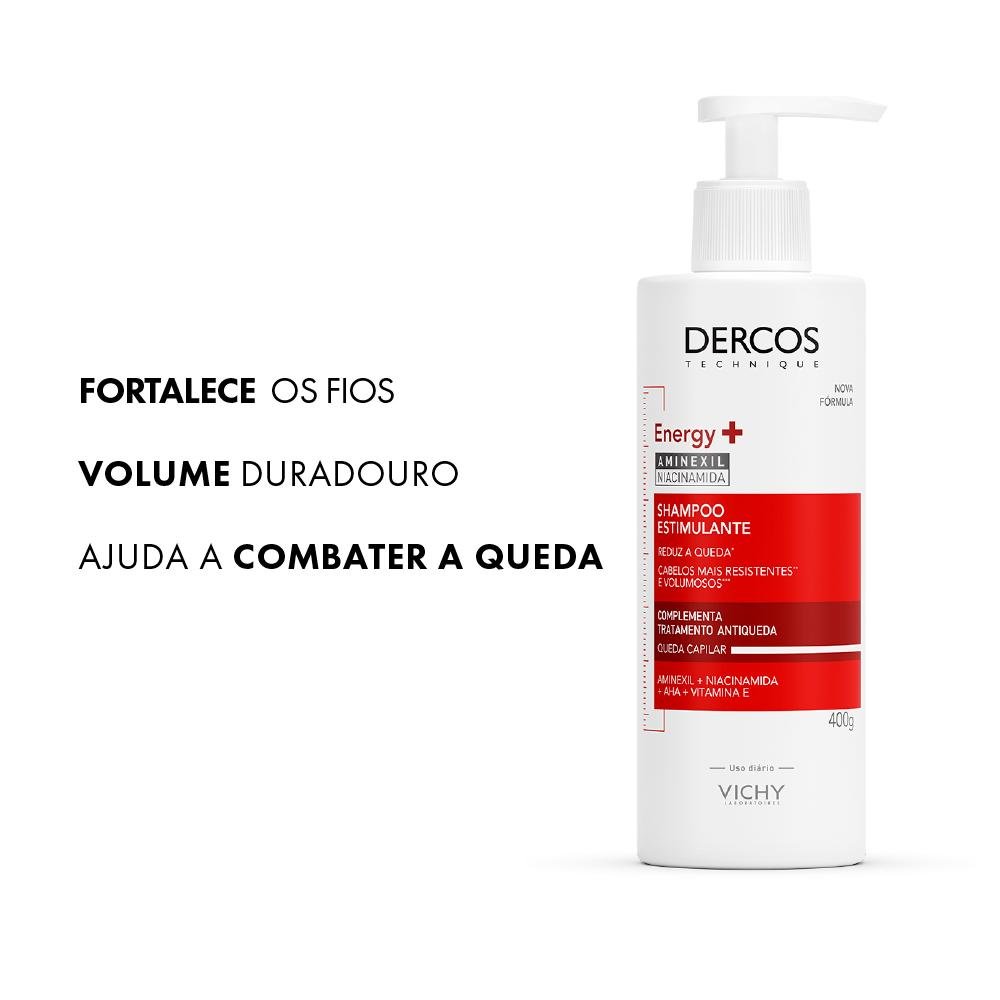 Vichy Dercos Energy+ Shampoo 400g 400g 4