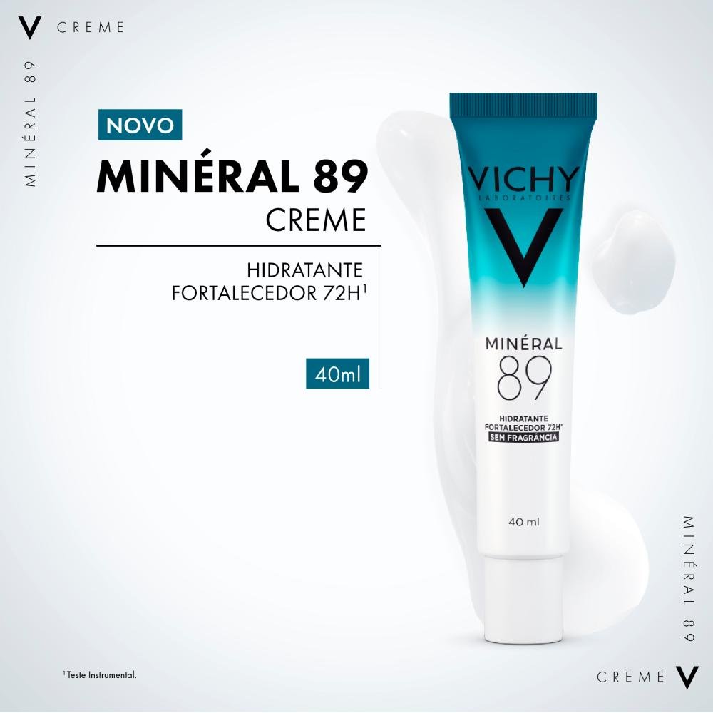 Vichy Minéral 89 Creme Hidrantante Facial 40 ml 40ml 3