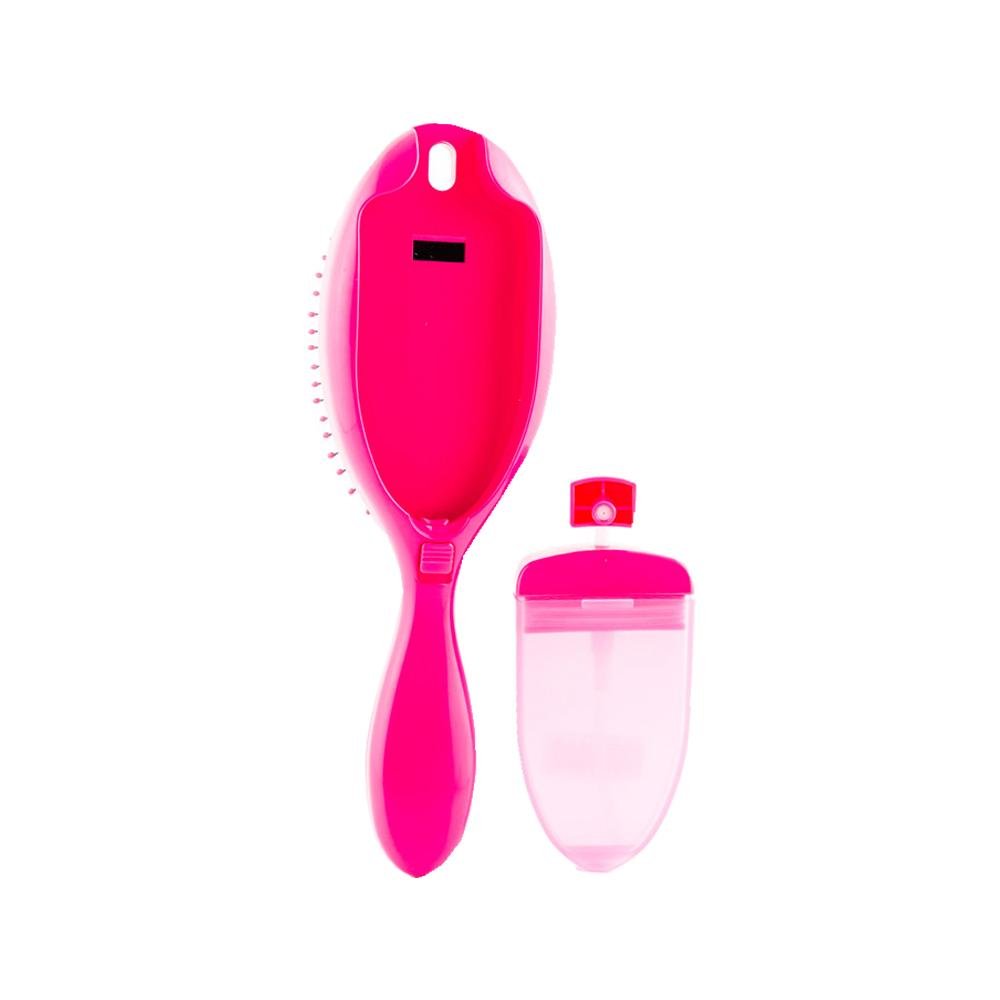 Wetbrush 2-In-1 Treatment Brush com Dispenser para Tratamento Escova para Desembaraçar Rosa ÚNICO 3