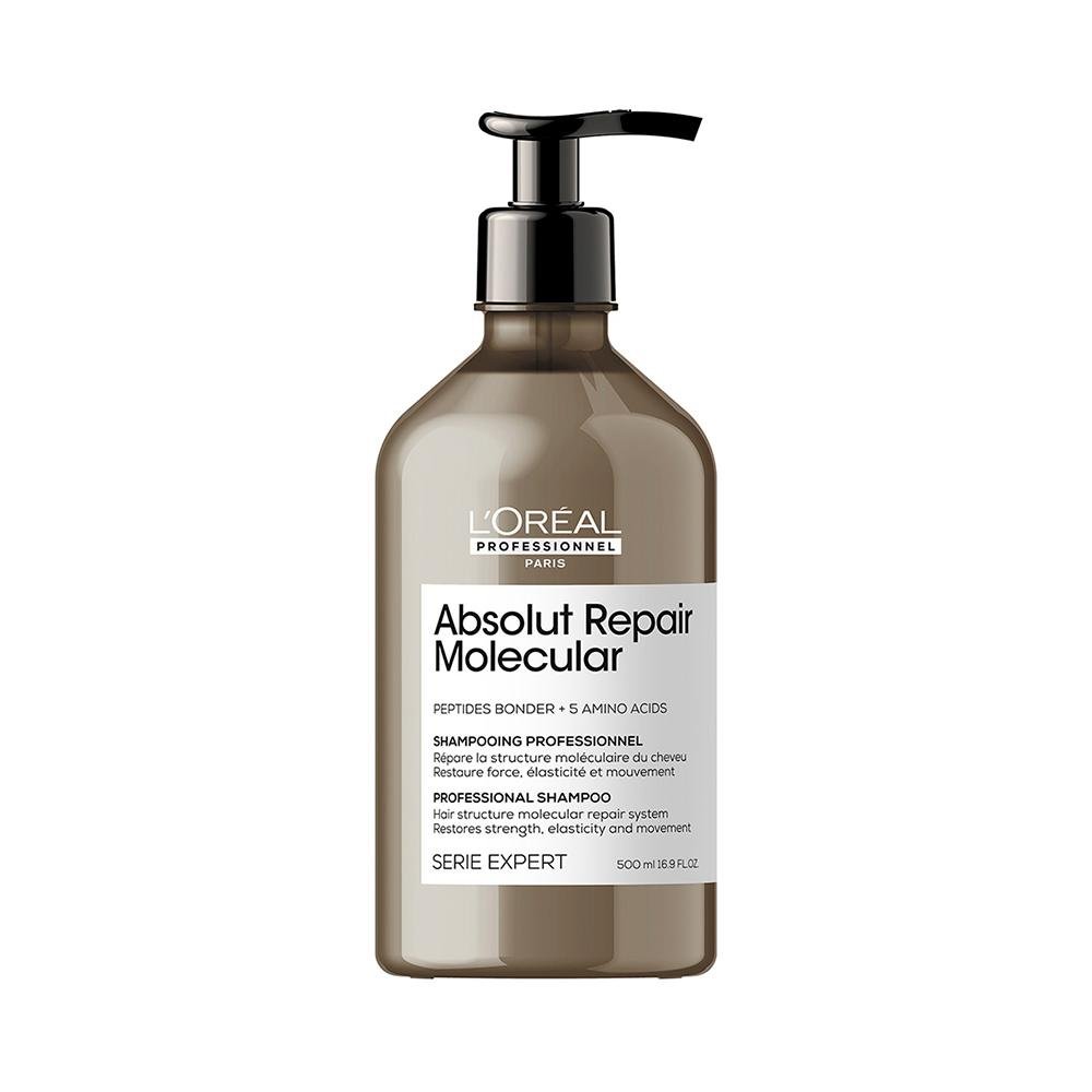 Kit L'Oréal Professionnel Absolut Repair Molecular – Shampoo 500Ml E Leave-In 100Ml ÚNICO 2
