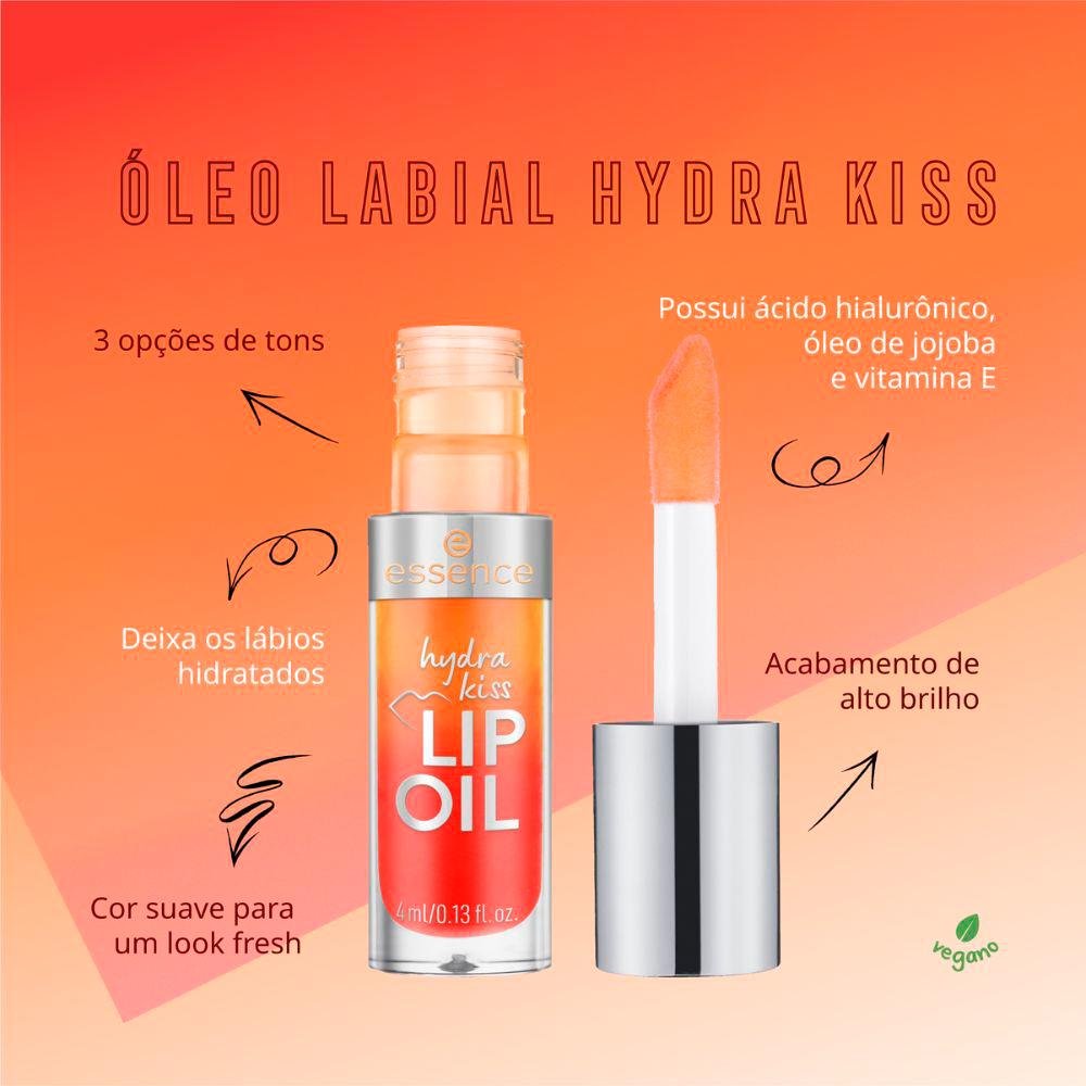 Essence Hydra Kiss 02 Honey, Honey! Óleo Labial 4ml 02 Honey, Honey! 5