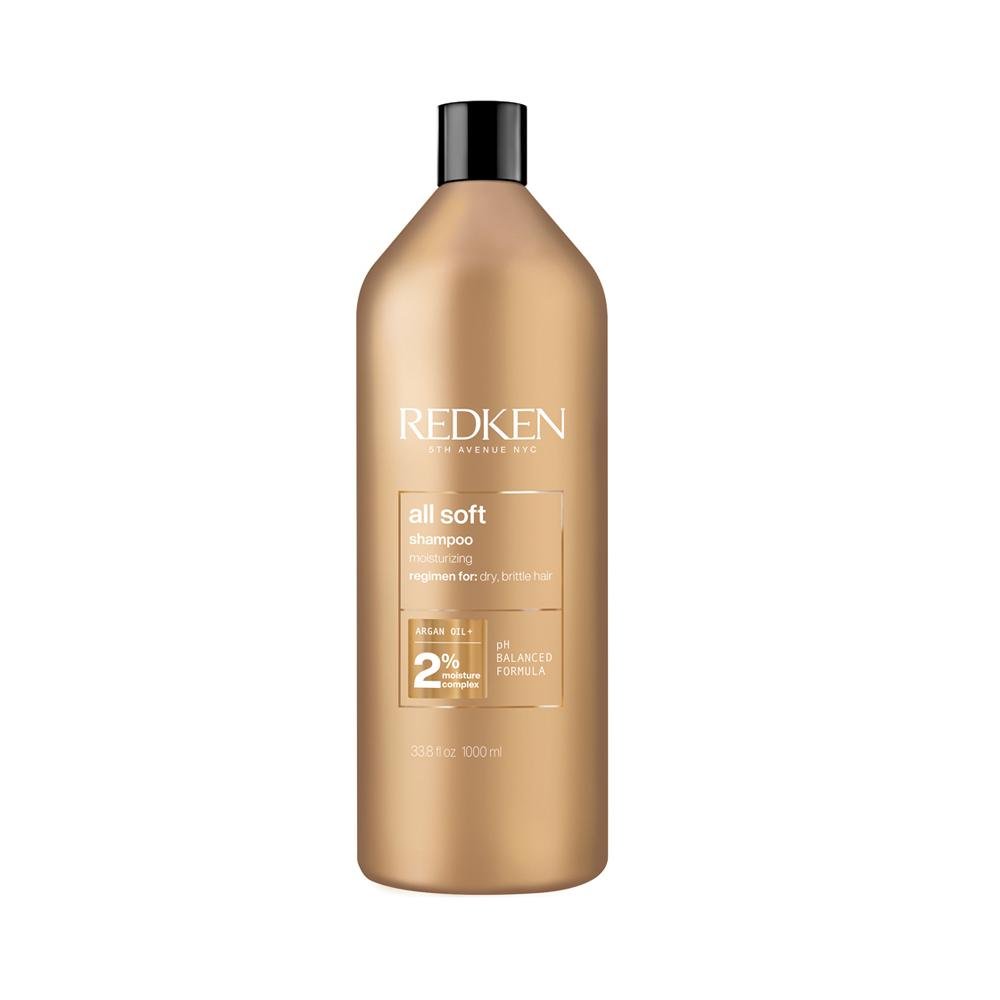 Kit Redken All Soft - Shampoo 1000 ml - 2 Unidades ÚNICO 2