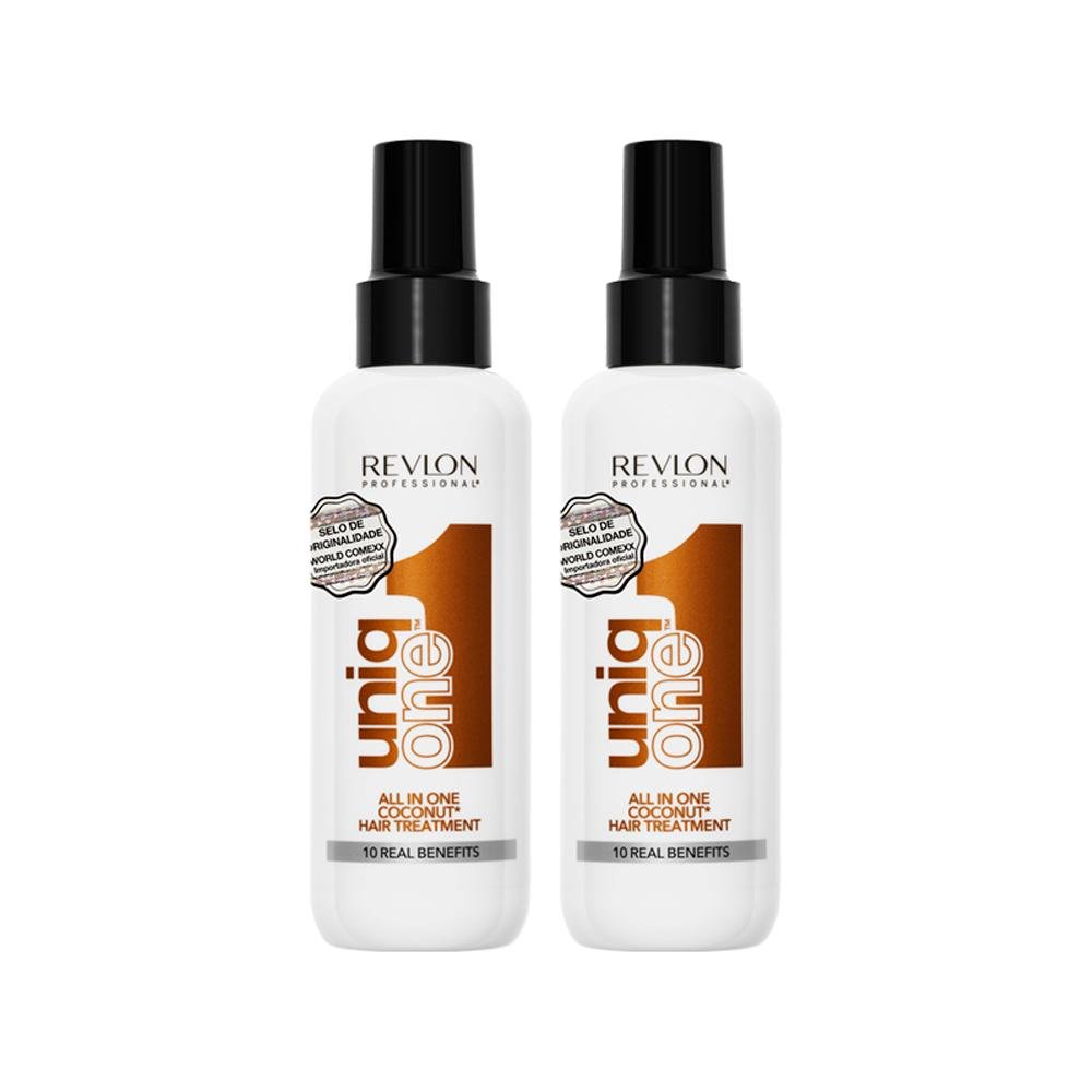 Kit Revlon Professional Uniq One Coconut Hair Tratament - Leave-in 150 ml - 2 Unidades