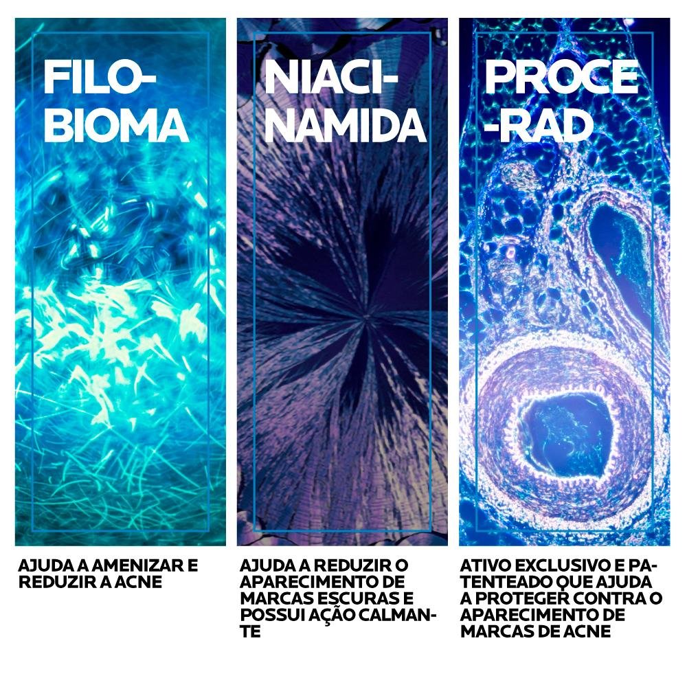 La Roche-Posay Effaclar Duo+ Gel Creme Facial Anti-Acne 40ml ÚNICO 4