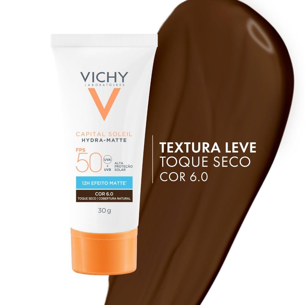 Vichy Capital -Matte Protetor Solar Facial Fps 50 30g Cor 6.0 7